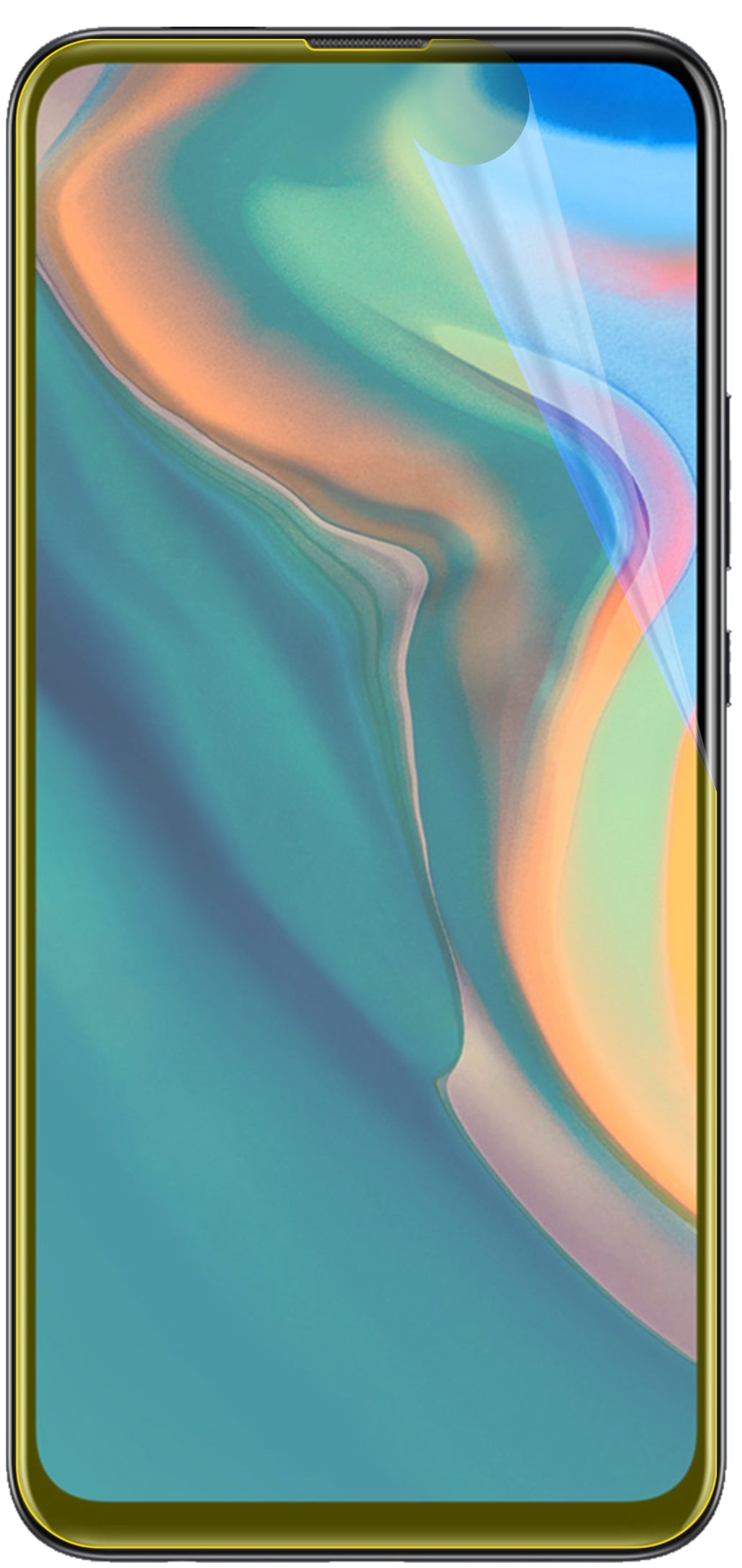 dipos Displayschutz für Huawei Y9 Prime (2019), transparente Oberfläche, geringe Dicke und perfekte Passform