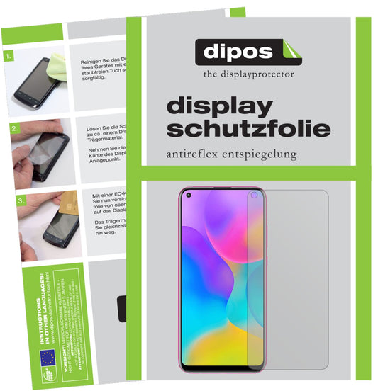 4x Schutzfolie matt für Huawei Enjoy 10 Display-Schutzfolie
