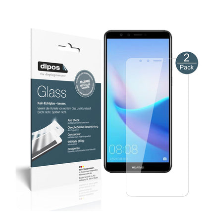 2x 9H Schutzfolie für Huawei Enjoy 8e Panzerfolie