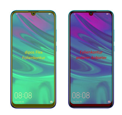 2x 3D Full Cover Schutzfolie für Huawei Enjoy 9S