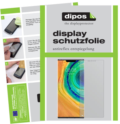 6x Schutzfolie matt für Huawei Mate 30 Pro Display-Schutzfolie