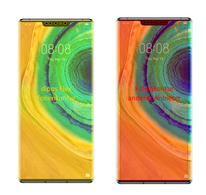3x 3D Full Cover Schutzfolie für Huawei Mate 30E Pro