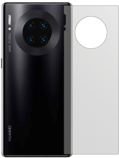 2x Schutzfolie matt für Huawei Mate 30 Pro Rückseite Display-Schutzfolie