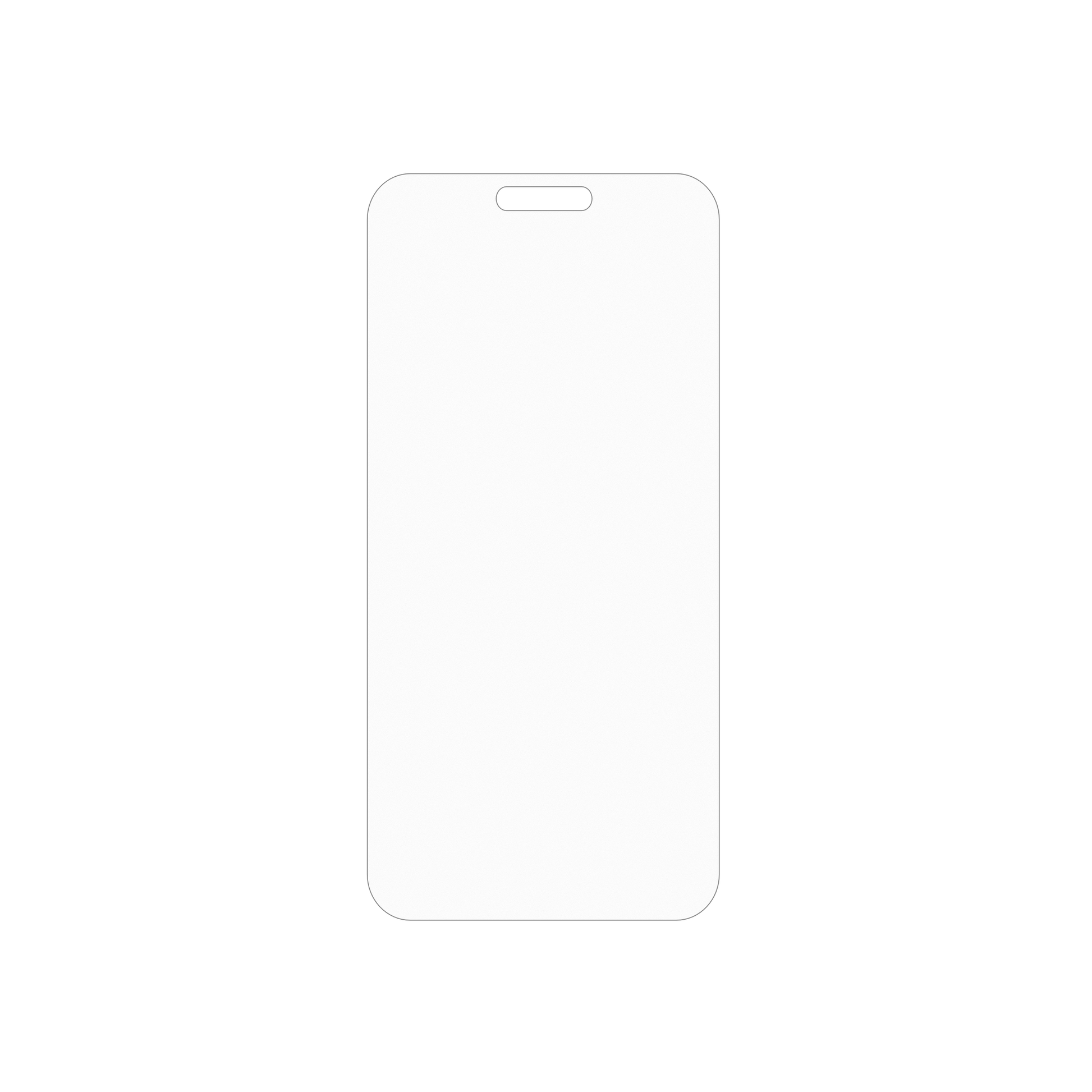 dipos Displayschutz für huaweimate 80 rs, mattierte Oberfläche, geringe Dicke und perfekte Passform