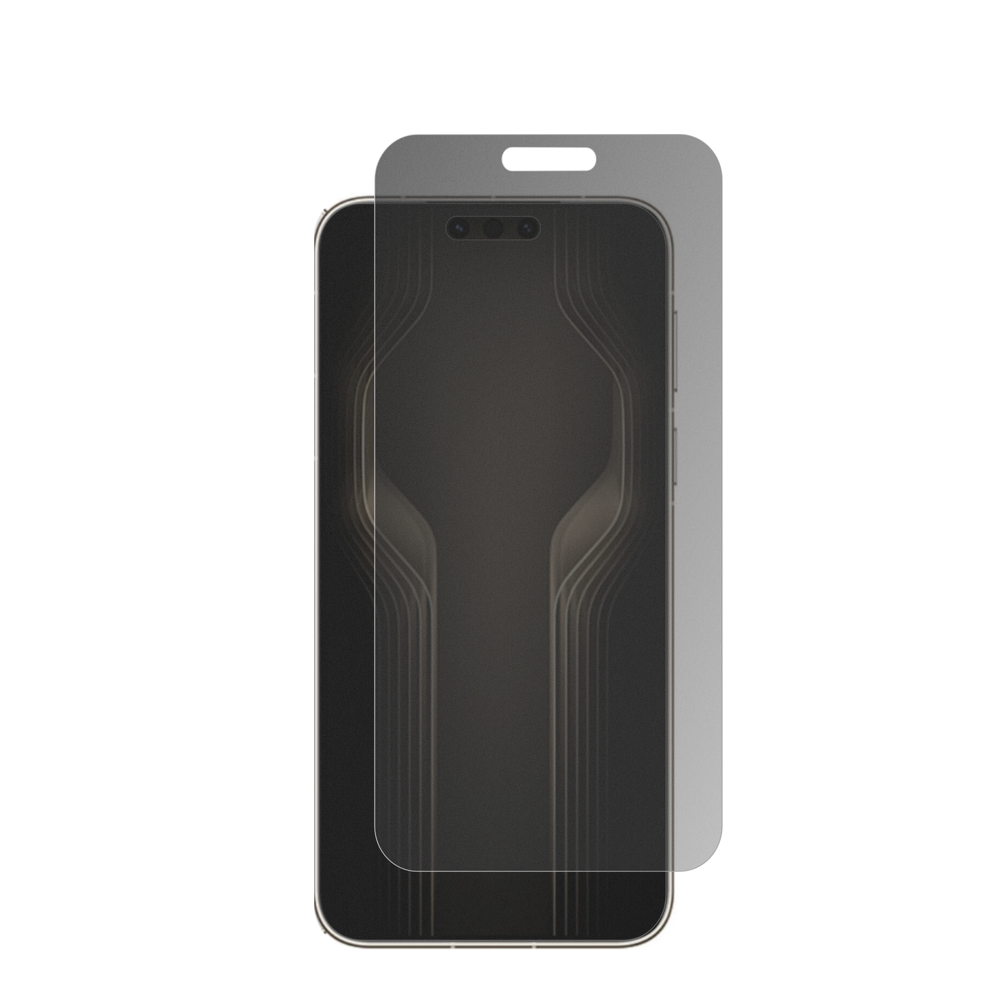 huaweimate 80 mit aufgebrachtem dipos Displayschutz, der seitliche Einblicke blockiert