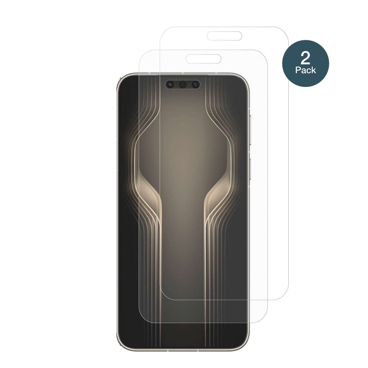 huaweimate 80 pro mit aufgebrachter dipos Panzerfolie, die lästige Fingerabdrücke minimiert