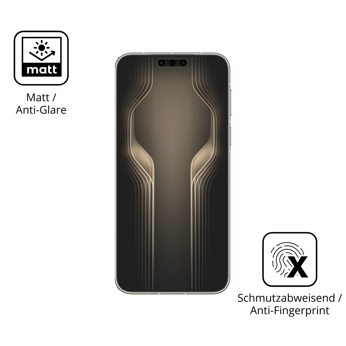 9H Hartbeschichtete, flexible Folie passend zugeschnitten für huaweimate 80 pro