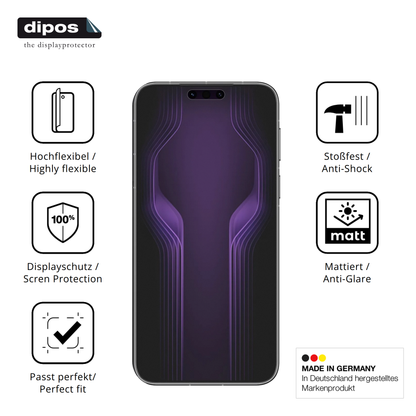 Displayschutz hergestellt in Deutschland, höchste Qualität made in Germany