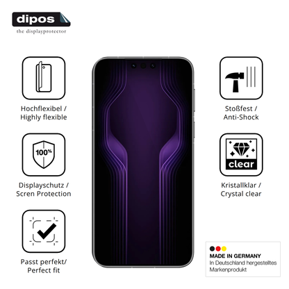 Displayschutz hergestellt in Deutschland, höchste Qualität made in Germany