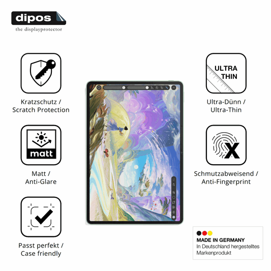 Displayschutz hergestellt in Deutschland, höchste Qualität made in Germany
