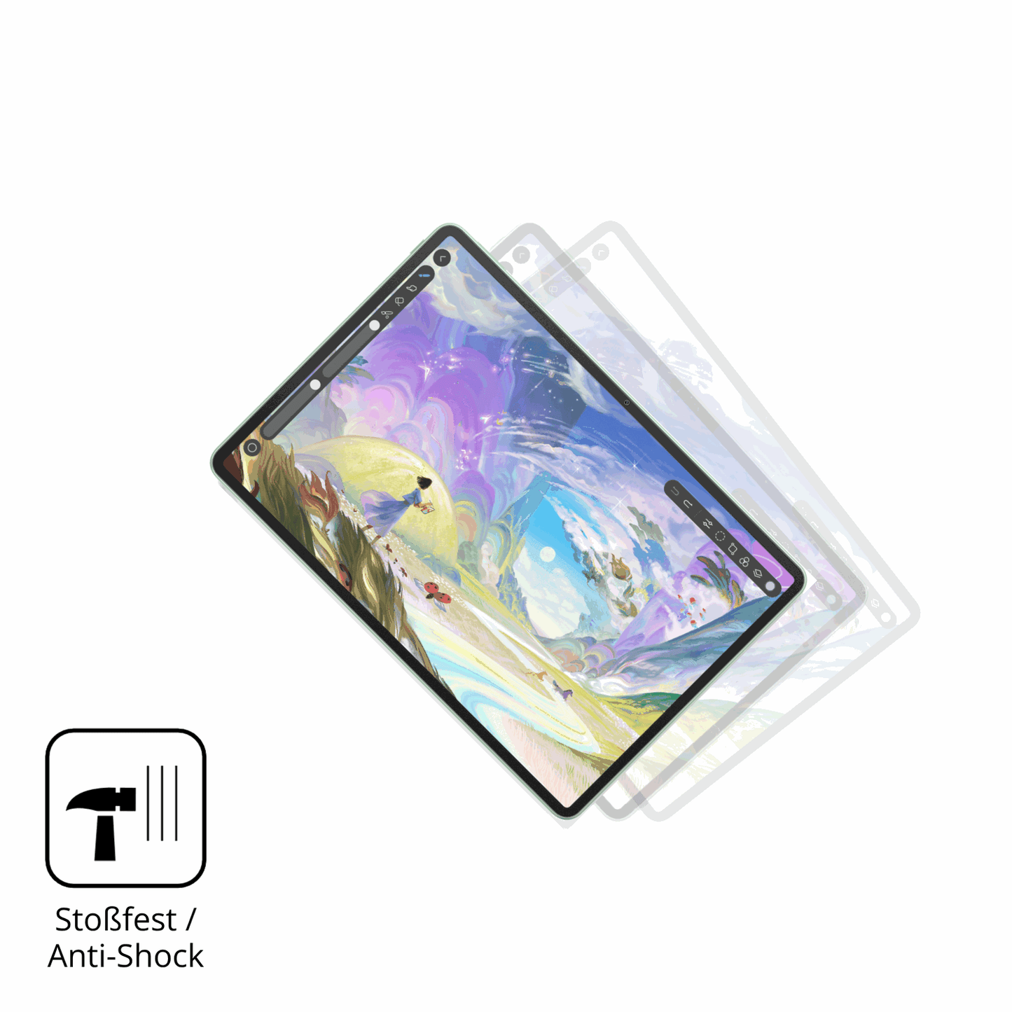 2x 9H Schutzfolie matt für Huawei MatePad 11.5 2026 Panzerfolie