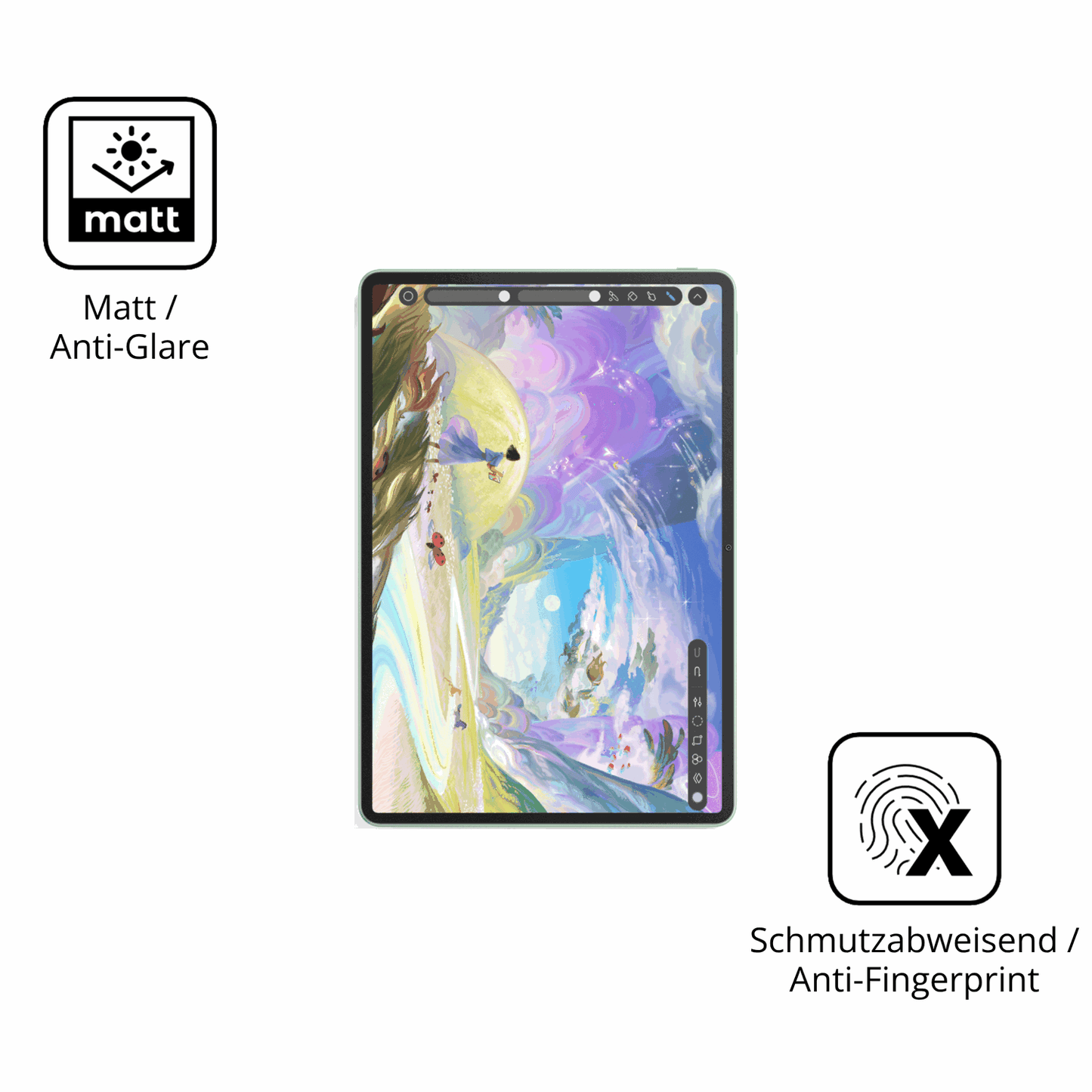 2x 9H Schutzfolie matt für Huawei MatePad 11.5 2026 Panzerfolie