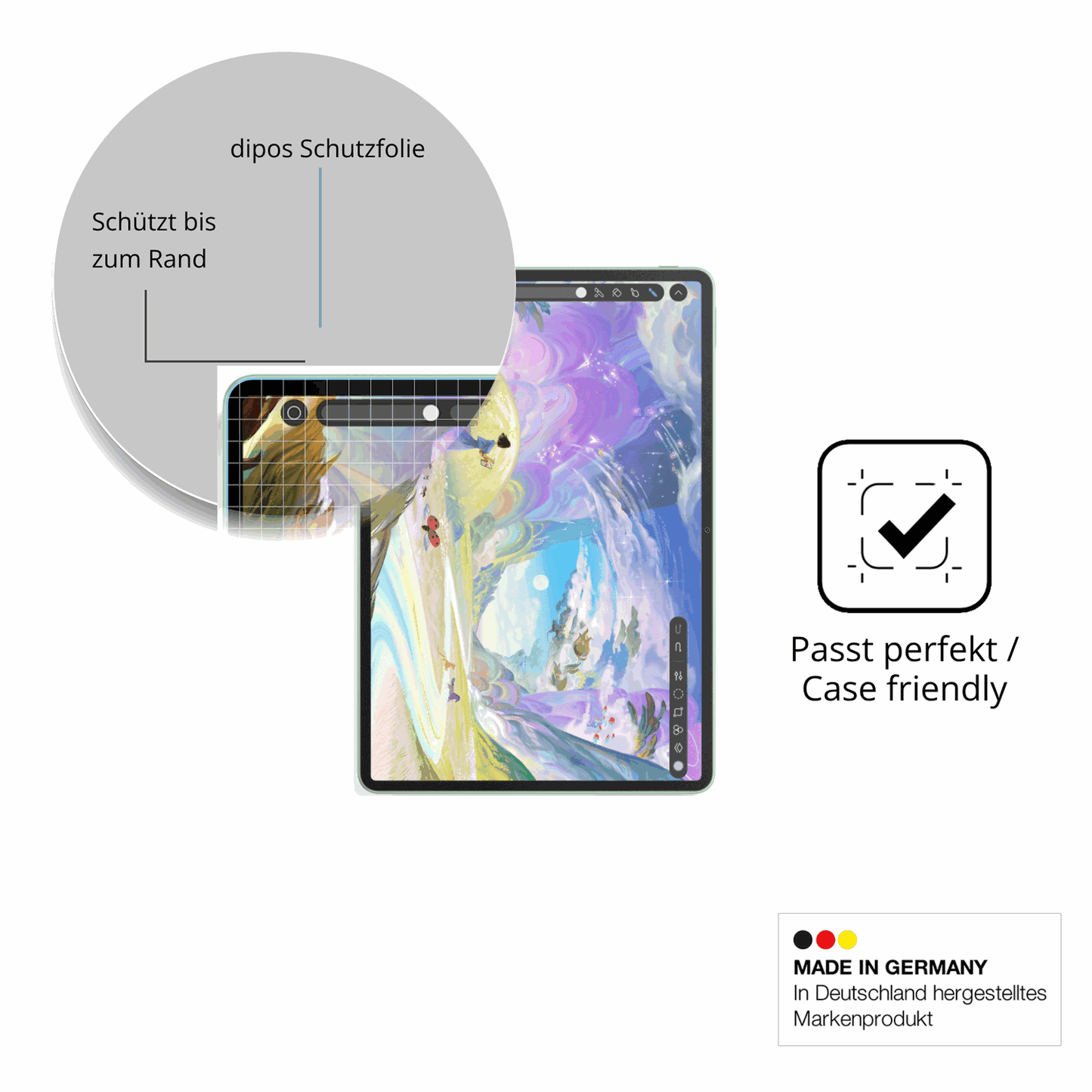 2x 9H Schutzfolie matt für Huawei MatePad 11.5 2026 Panzerfolie