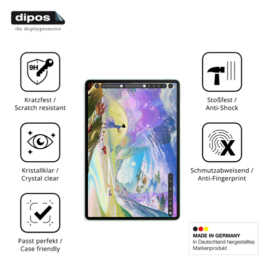 Displayschutz hergestellt in Deutschland, höchste Qualität made in Germany
