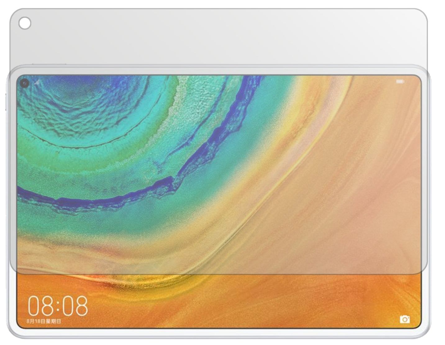 2x Schutzfolie matt für Huawei MatePad Pro Display-Schutzfolie