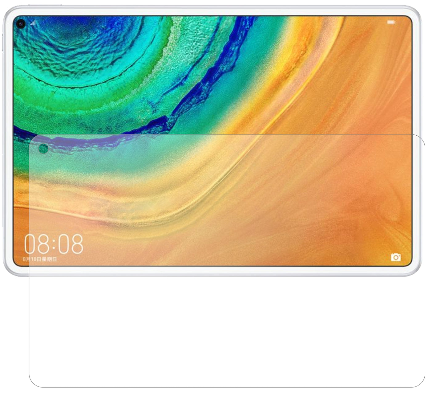 2x 9H Schutzfolie matt für Huawei MatePad Pro Panzerfolie