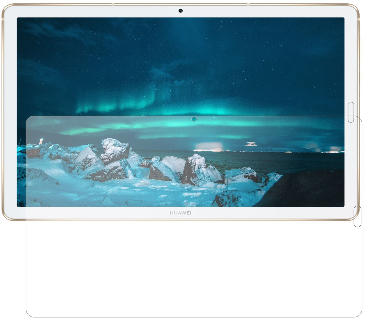 1x 9H Schutzfolie matt für Huawei MediaPad M6 8.4 Zoll Panzerfolie