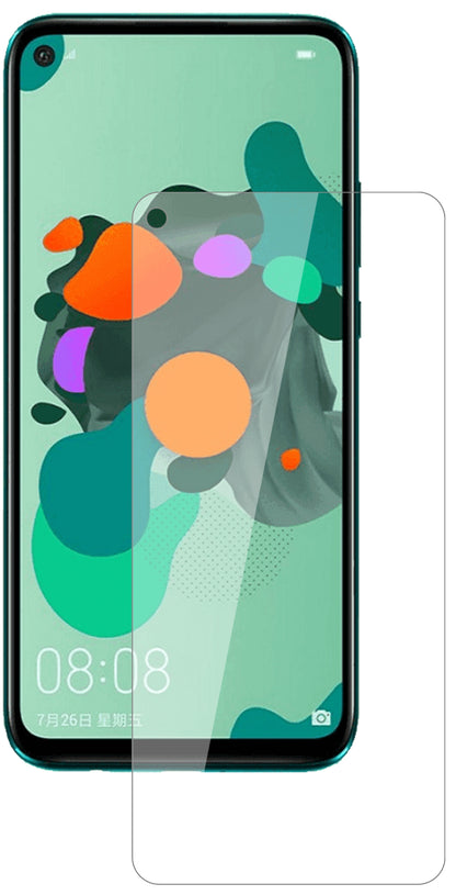 Huaweinova 5z mit aufgebrachter dipos Flex Schutzfolie, glasklare Darstellung ohne Einschränkungen