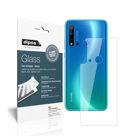 Perfekte Passform und ultimative Qualität: Unser 9H Panzerglas bietet Schutz für Huawei-nova 5i Rückseite