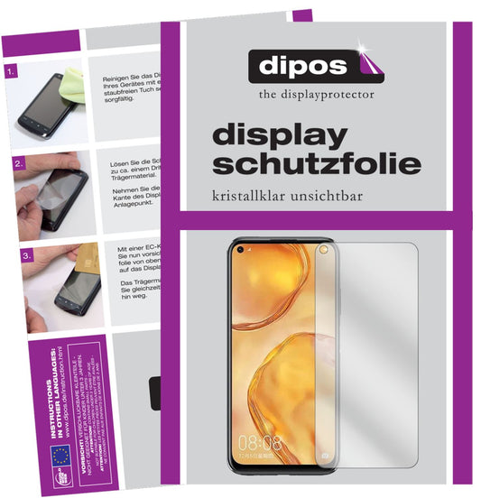 1x Schutzfolie klar für Huawei nova 6 SE Display-Schutzfolie