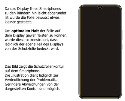 Dünne und klare Folie passend zugeschnitten für Huawei nova 8 SE