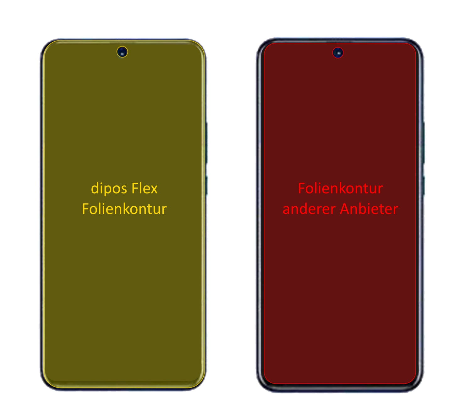 3x 3D Full Cover Schutzfolie für Huawei Nova 9