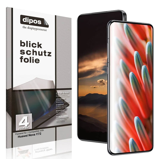 Blickschutzfolie für Huawei Nova Y72 matt Schutzfolie Privacy