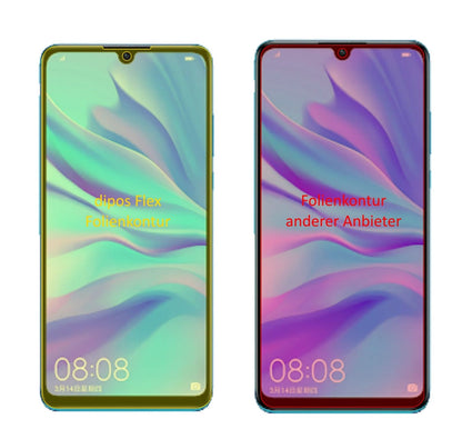3x 3D Full Cover Schutzfolie für Huawei P30 Lite (2020)
