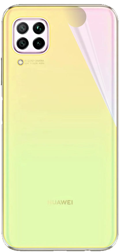 2x 3D Full Cover Schutzfolie für Huawei P40 Lite Rückseite