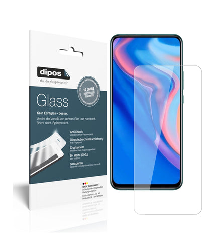 Klare Displayschutzfolie von dipos passend für Huawei P Smart Pro (2020), 9H kratzfest und blasenfrei montiert