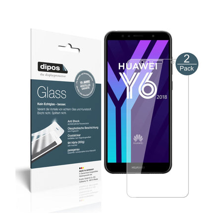 Perfekte Passform und ultimative Qualität: Unser 9H Panzerglas bietet Schutz für Huawei-Y6 (2018)