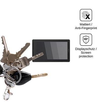 Blickschutzfolie für Huion Kamvas 16 2021 matt Schutzfolie Privacy