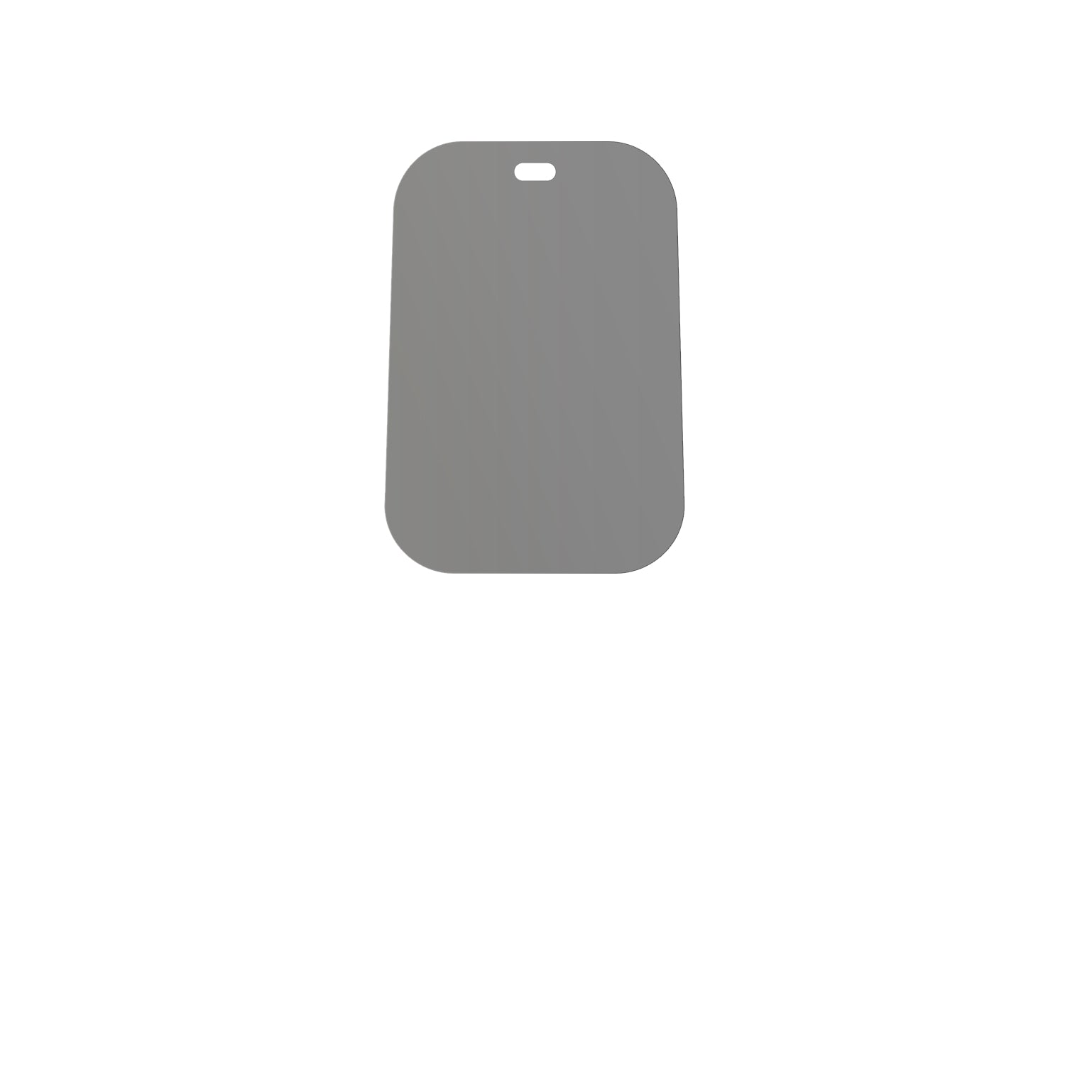 dipos Displayschutz für I Kall K74 New, mattierte Oberfläche, Blickschutzfilter und perfekter Passform
