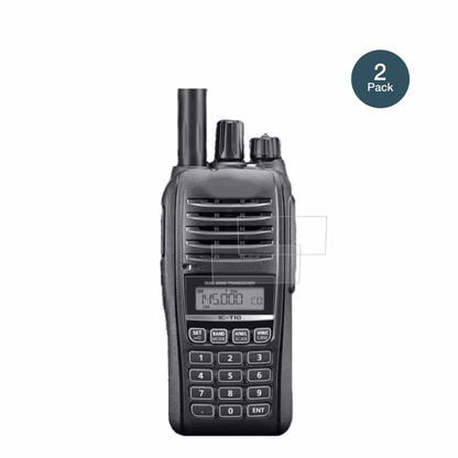 2x 9H Schutzfolie matt für Icom IC-T10 Panzerfolie