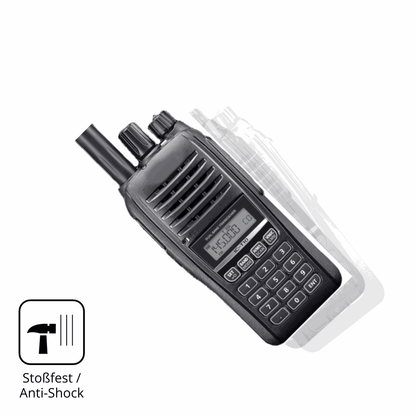 2x 9H Schutzfolie matt für Icom IC-T10 Panzerfolie
