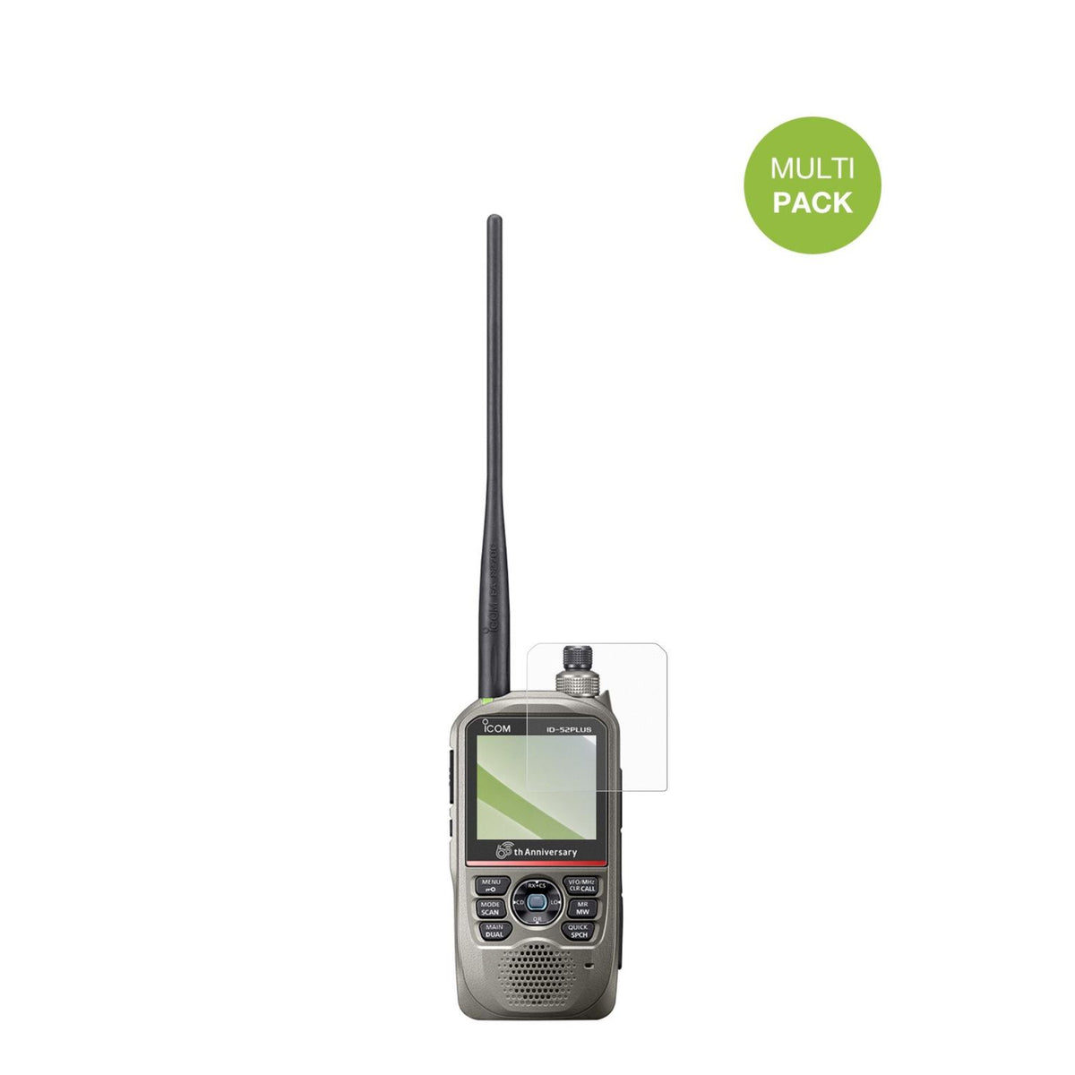 4x Schutzfolie matt für Icom ID-52E PLUS 60th Display-Schutzfolie