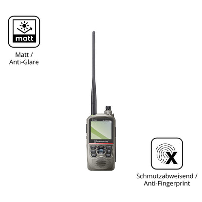 4x Schutzfolie matt für Icom ID-52E PLUS 60th Display-Schutzfolie