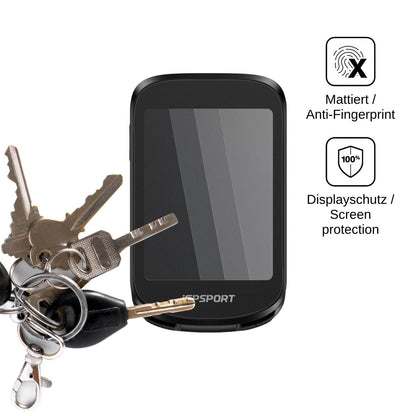 Blickschutzfolie für iGPSPORT BSC200 Pro matt Schutzfolie Privacy