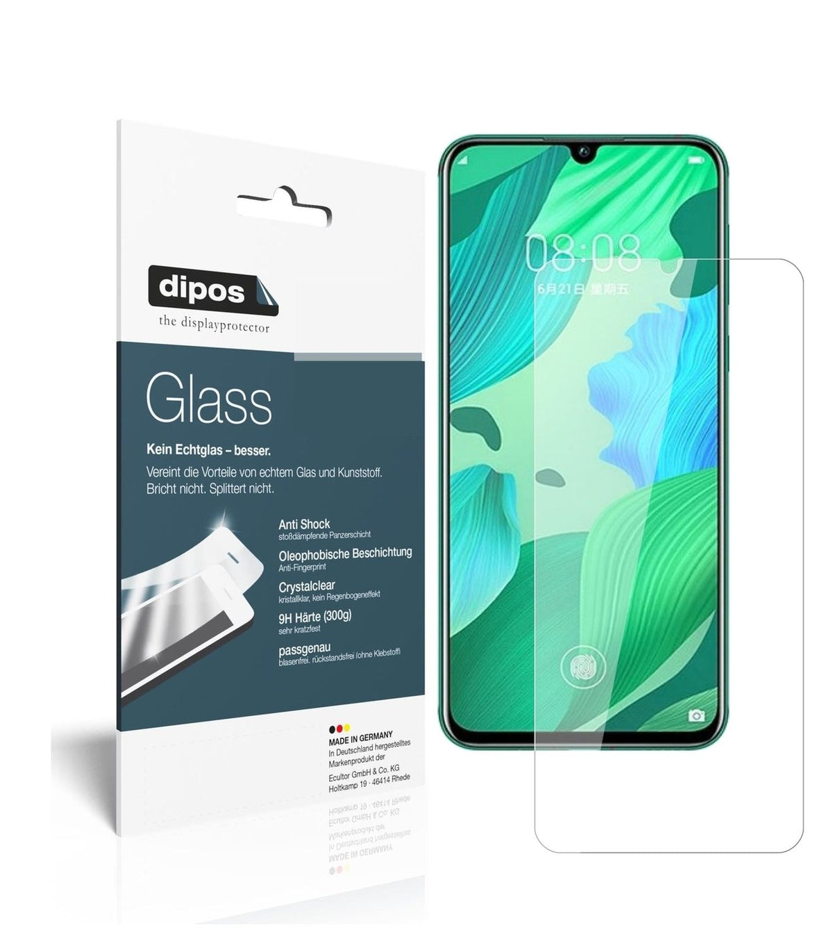 1x 9H Schutzfolie für Huawei nova 5 Pro Panzerfolie