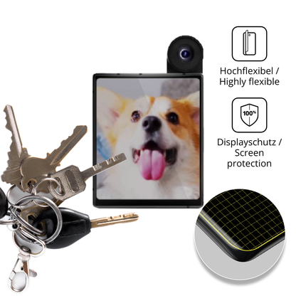 dipos Displayschutz für ikkomindone pro, transparente Oberfläche, geringe Dicke und perfekte Passform