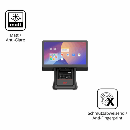 2x Schutzfolie matt für IMIN D3 15.6 Zoll Display-Schutzfolie
