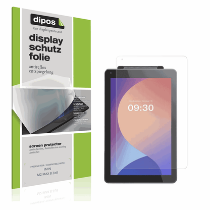 2x Schutzfolie matt für IMIN M2 MAX 8 Zoll Display-Schutzfolie