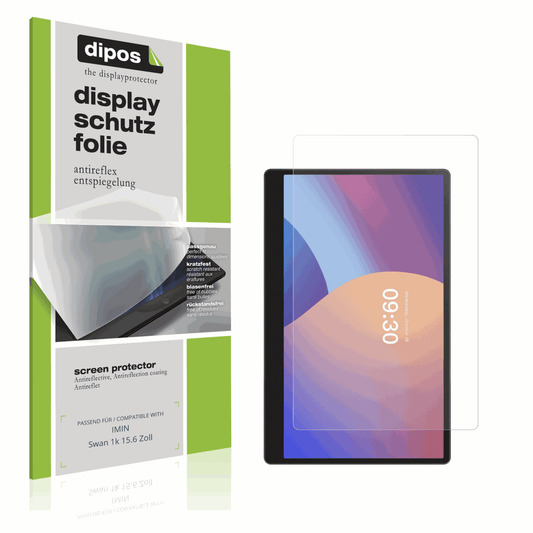 2x Schutzfolie matt für IMIN Swan 1k 15.6 Zoll Display-Schutzfolie