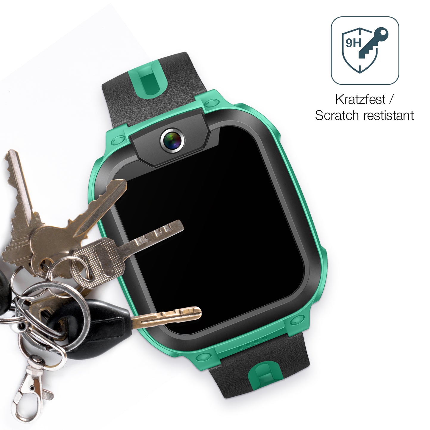 dipos Displayschutz für Imoo Watch Phone Z1, mattierte Oberfläche, robuste Festigkeit und perfekte Passform