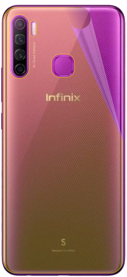 dipos Displayschutz für Infinix S5 Lite, transparente Oberfläche, geringe Dicke und perfekte Passform