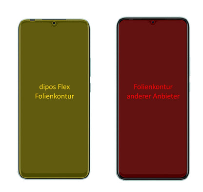 3x 3D Full Cover Schutzfolie für Infinix Hot 10 Play