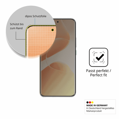 Schutz gegen Kratzer auf dem infinixhot 60 pro plus Glas durch Schlüssel, Stöße gegen die Tischkante oder Stürze
