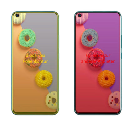 3x 3D Full Cover Schutzfolie für Infinix S5