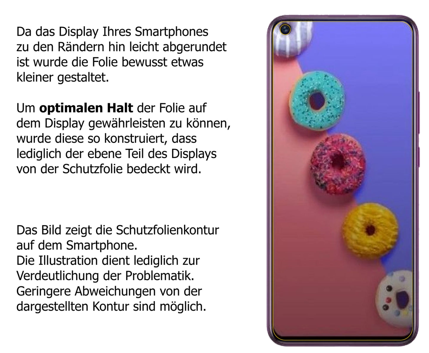 5x Schutzfolie klar für Infinix S5 Lite Display-Schutzfolie
