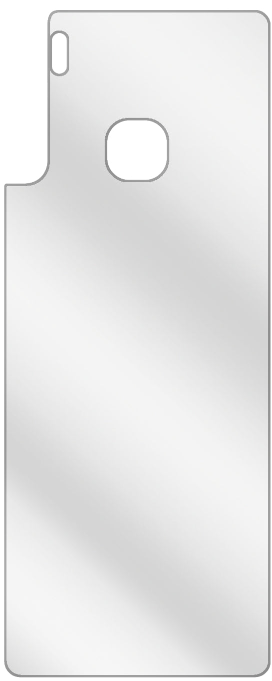 dipos Displayschutz für Infinix S5 Lite Rückseite, transparente Oberfläche, geringe Dicke und perfekte Passform